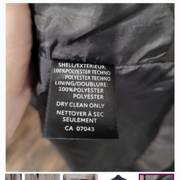 Sandro Studio Ruffle Trench Jacket Blazer – Pleated Back, Elegant & Chic - Picture 3 of 5